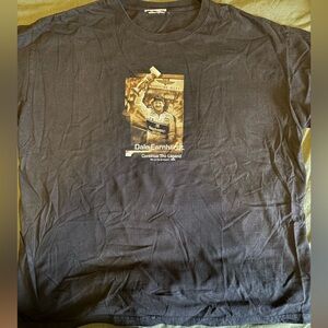 Dale Earnhardt Black Graphic T-Shirt